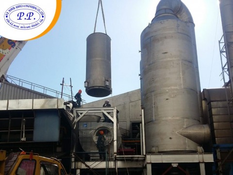 Wet Scrubber ออกแบบติดตั้งโดยมืออาชีพ